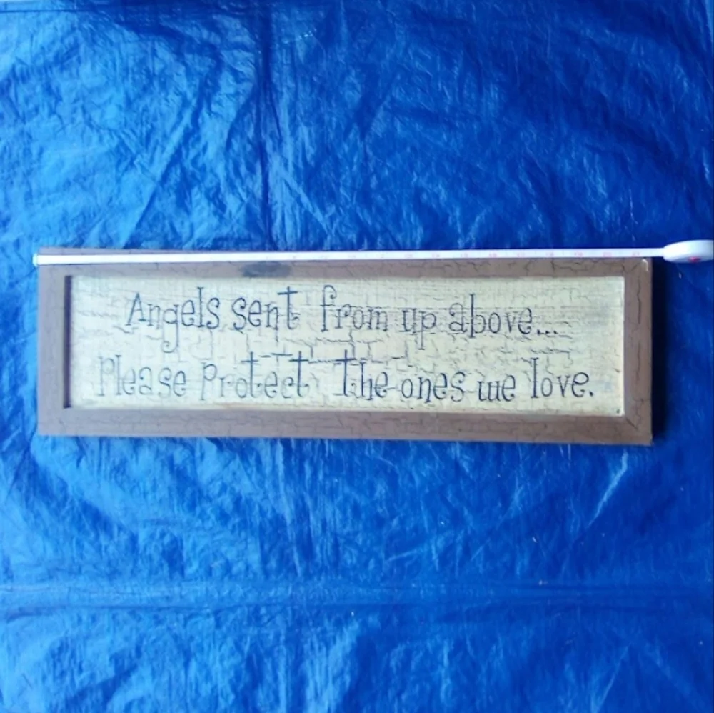 Wooden Wall Sign
